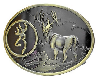 hunting gift idea browning belt buckle