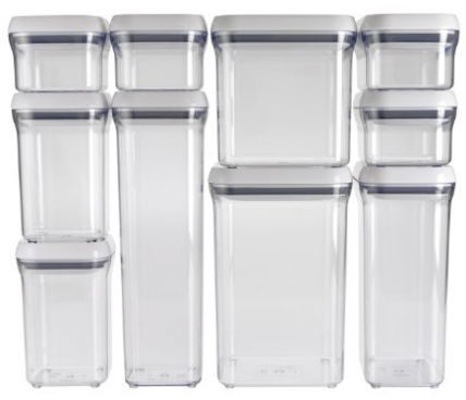 storage solutions, get organized with these OXO good grips containers