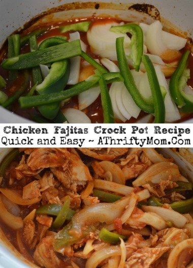 Chicken Fajitas Crock Pot Recipe, Quick ans easy way to get dinner on the table without lots of prep, Crock Pot chicken fajitas a must try recipe #CrockPotRecipe #SlowCookerRecipe #Fajitas