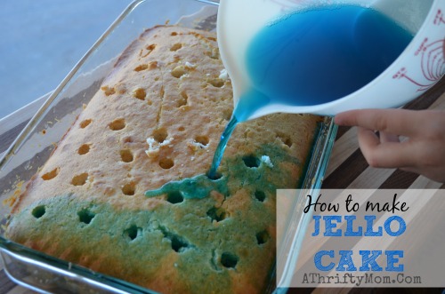 How to make Jello Cake, I know it sounds strange but it is SO GOOD and so moist, you will love it