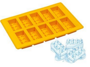 LEGO brick ice tray