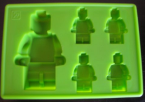 LEGO man ice tray