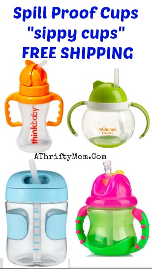 No Spill Sippy Cups, Sippy Cups for babies and toddlers with straws, Spill Proff Sippy Cups,  FREE SHIPPING