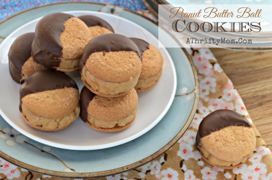 Peanut Butter Ball Cookies, these quick and easy cookies melt in your mouth, I bet you can't eat just ONE