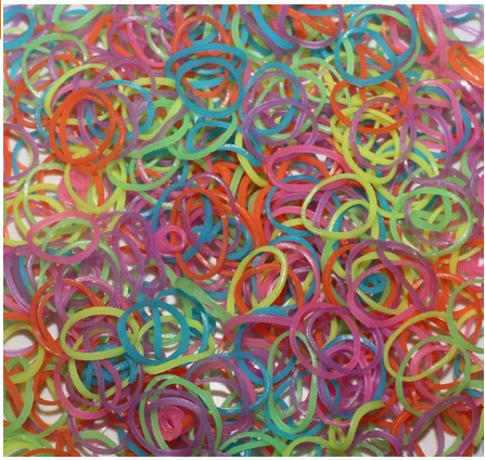 Rainbow Loom Glow in the dark Rubber Bands