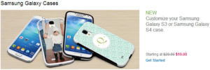 Samsung custom cellphone case