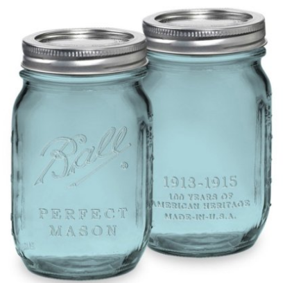 ball blue jars, LOVE THESE, timless and classic