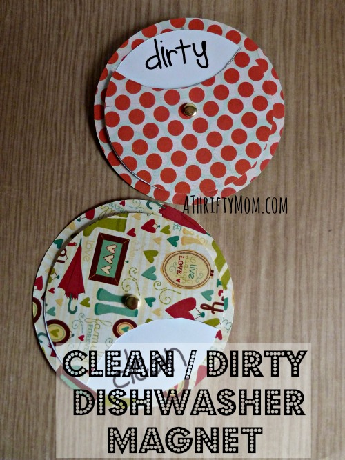 Clean / Dirty Dishwasher Magnet – A Thrifty Mom