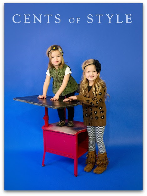girls with headbands standing with desk - Cents of Style