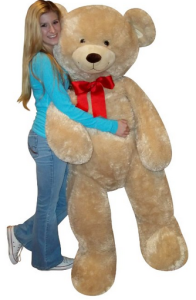 huge teddy bear Valentines Day Gift