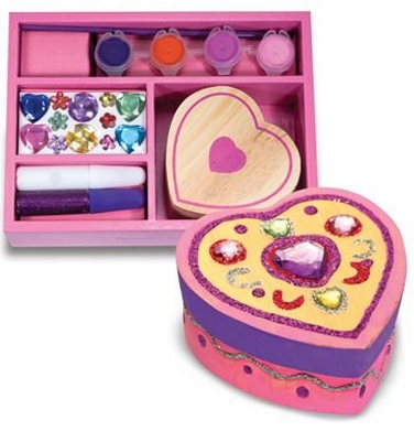 valentines gift ideas for kids that are NON food related heart box