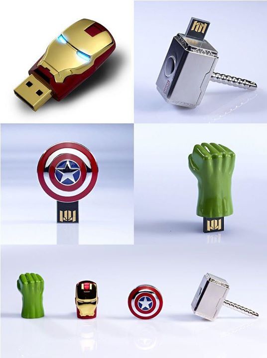 Avengers USB flash drives