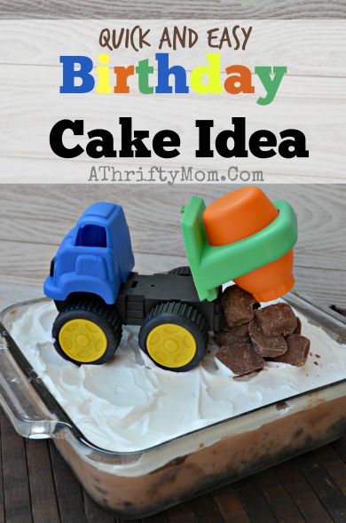Easy Boy Birthday Cake Ideas, Boys Birthday cake dumptruck theme #Cake, #BoysBirthday,