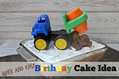 Easy Boy Birthday Cake Ideas, Boys Birthday cake dumptruck theme #Cake, #BoysBirthday,