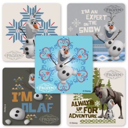 Frozen stickers, Olaf stickers #DisneyFrozen