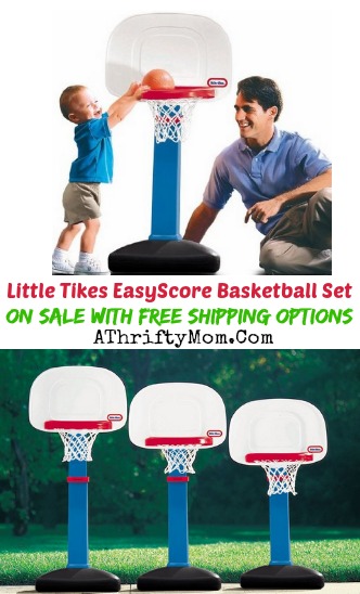 Little Tikes EasyScore Basketball Set on sale with FREE shipping options