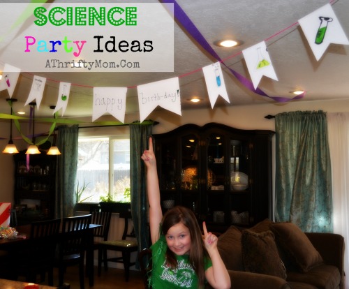 Science themed birthday party idea, Easy Science Experiments #KidsProjects #Science #EasyScienceExperiments