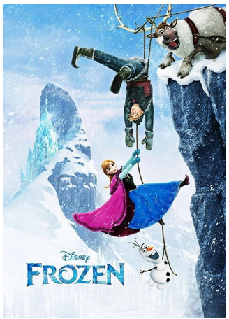 frozen movie poster Elsa #Frozen