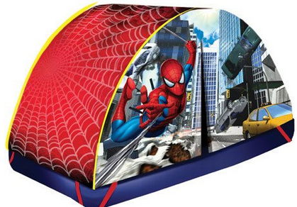 spiderman bed tent on SALE perfect for indoor camping for kids
