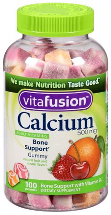 vitafusion calcium