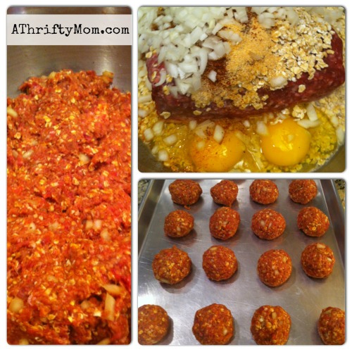 Amazing Meatballs-Ingredients, Meatball Sandwiches, #amazingmeatballs, #amazingmeatballsandwiches