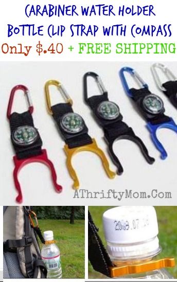 Compass water bottle holder, awesome idea for scouts or fitness groups #partyFavor, #scouts, #Freeshipping