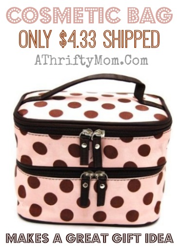 Cosmetic Bag only $4.33 shipped right to your door, #teen, #gift #CosmeticBag