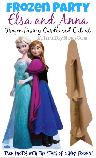 FROZEN party Idea, disney lifesized FROZEN Anna and Elsa, Frozen Party ideas #Frozen, #Disney