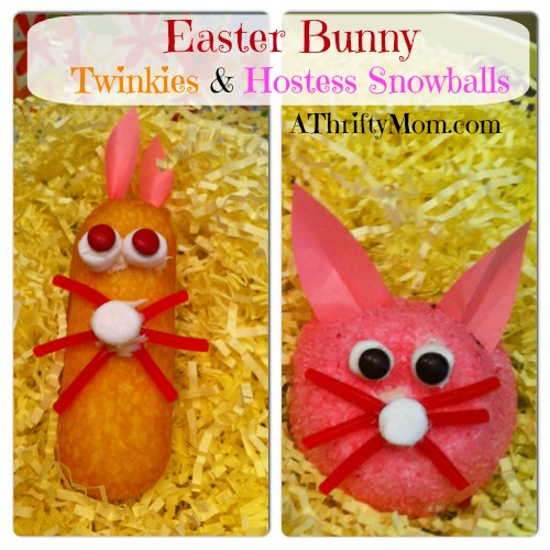 Hostess twinkie bunnies, Hostess snowball bunnies together, twizzlers, marshmallows, #hostesstwinkiebunnies, #hostesssnowballbunnies