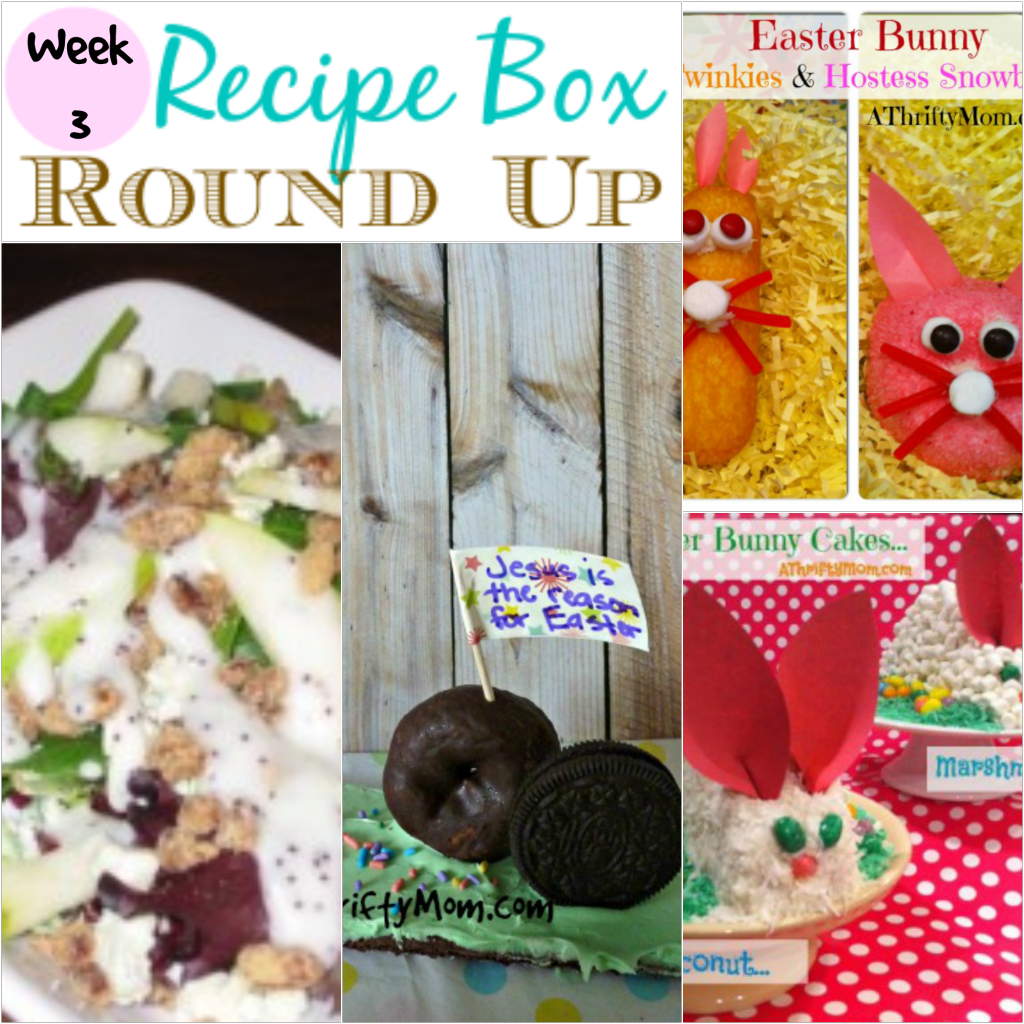 Recipe Box round up week 3