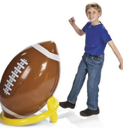 lifesized football, perfect for family reunions, parties and summer fun #Teens, #Parties, #summer, #Outdoor