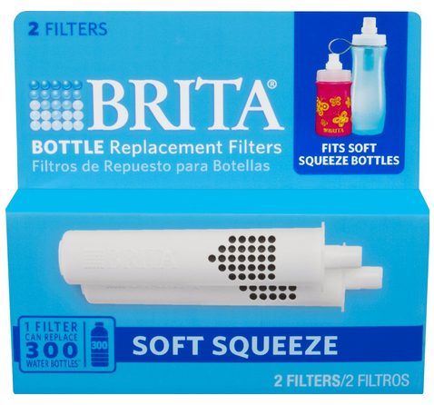 Soft Squeeze Water Filter Bottle by Brita® CLO35558