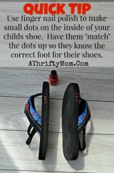 Help your child learn the correct foot to put their shoe on with this quick tip, preschool tips #Parenting, #Tips, #Preschool, #Shoes