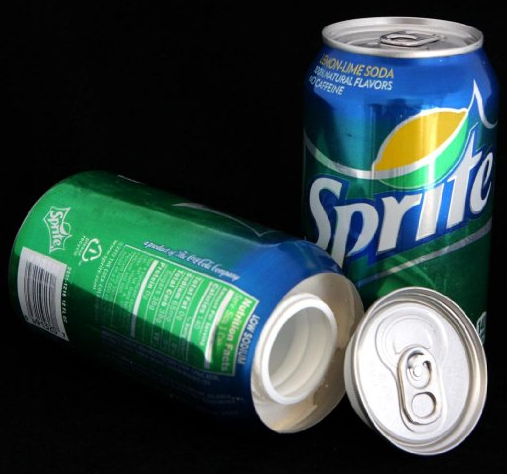 Hidden Sprite soda can safe