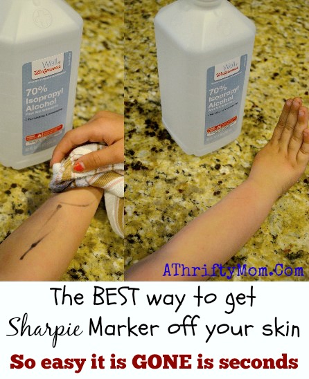 How to get sharpie marker off your skin, the fastest and easiest way to get Sharpie marker off your child #Sharpie, #DIY, #ParentingTips