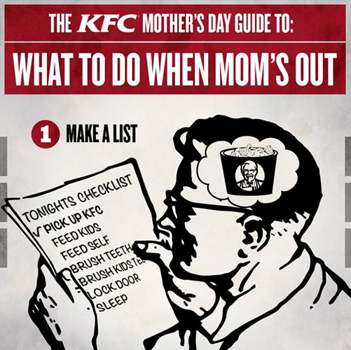 KFC mothers say dinner idea