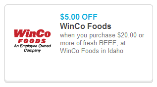 Winco Coupon save $5 off beef, #Winco #Coupon