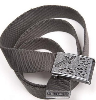 minecraft belt, perfect gift idea for the Minecraft fan #Minecraft