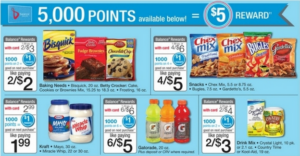5000 points = to $5 at Walgreens ends 6-7