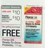 Florax free after RR at Walgreens starting 6-15