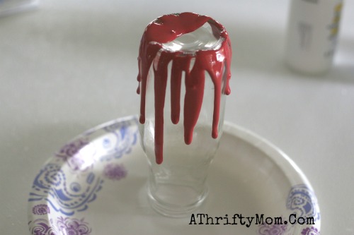 July 4th crafts, perfect for kids or teens. DIY Red, White and Blue Vase #DIY, #Crafts,