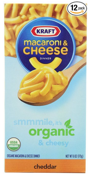 Kraft Macaroni and Cheese Organic