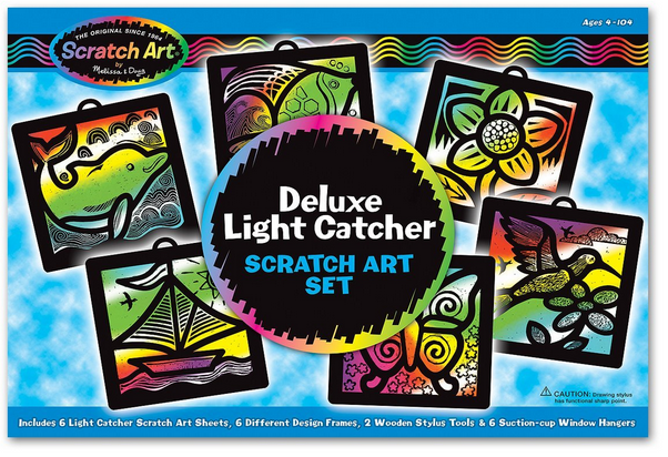 Light Catcher Scratch Art