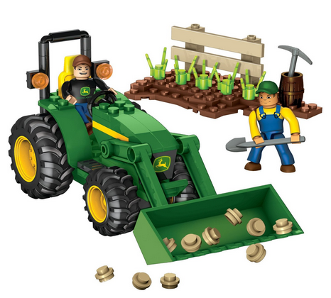 Mega Bloks John Deere Farm Tractor