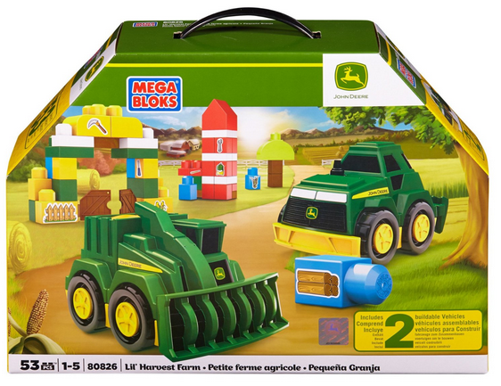 Mega Bloks John Deere Lil' Harvest Farm