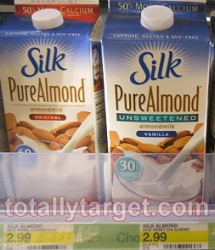 Silk milk at Target