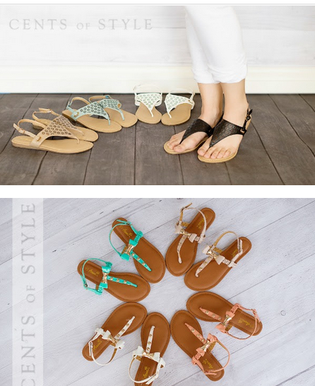 cents of style sandal sale