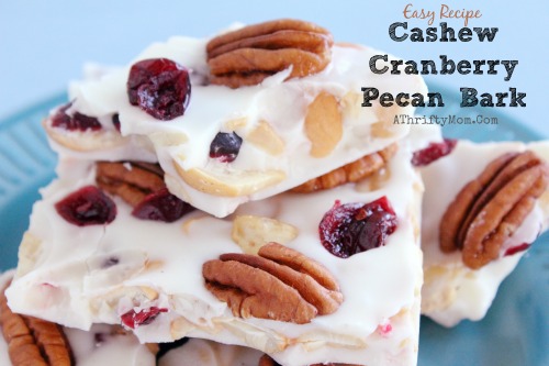Cashew Cranberry Pecan Bark Recipe