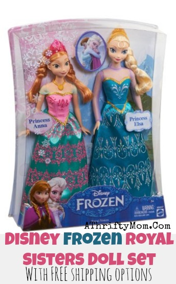 Disney Frozen Dolls Elsa and Anna only fifteen dollars each #Frozen, #ElsaDoll, #AnnaDoll