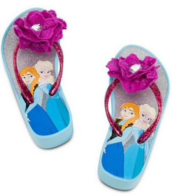 Disney Frozen Shoes, Flip Flops Elsa and Anna Frozen